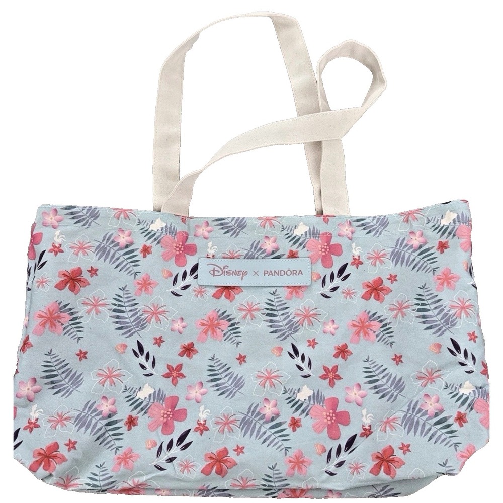 2026 Disney Parks Exclusive Pandora‎ Moana Maui Reversible Tote Bag Canvas
